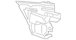 Genuine Bmw Outer Support 51-12-7-416-028. Fixed Price $129.16.