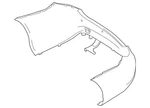 Genuine Mercedes-benz Bumper Cover 207-880-20-47-9999. Fixed Price $918.00.