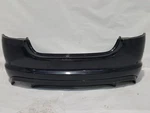 Black Complete Rear Bumper Ebony Assembly Pec Oem 09 10 11 Jaguar Xf. Fixed Price $217.87.