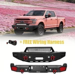 Aaiwa Front/rear Bumper W/winch Plate&lights 2017-2022 Ford F250/F350/F450. Fixed Price $359.96.