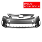 Front Bumper Cover For 2012-2014 Toyota Prius Two Three W/ Fog Light Hls. Dfw. Fixed Price $108.60.