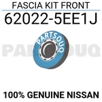620225EE1J Genuine Nissan Fascia Kit Front 62022-5EE1J. Fixed Price $215.43.