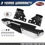 For 2013-2021 Nissan Frontier Chrome Rear Step Bumper Assembly W/ Sensor Hole. Fixed Price $155.05.
