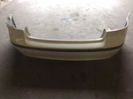 White Rear Bumper Cover Fits 03 04 05 06 07 Saab 9-3 Sedan. Fixed Price $422.88.