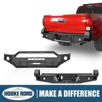 Hooke Road Steel Front Bumper W/winch Plate + Rear For Tacoma 2016-2023. Fixed Price $948.79.