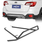 Textured Black Steel Tube Rally Rear Bumper Guard Fit Subaru Outback 2015-2019. Fixed Price $99.19.