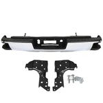 Chrome Rear Step Bumper Assembly For Chevy Silverado Gmc Sierra 1500 2014-2018. Fixed Price $177.59.