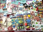 You Choose - Birthday Party Jolee's Sticko Paper Bliss Sandylion Stickers Htf. Fixed Price $6.60.