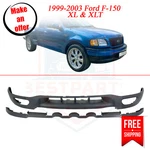 Front Valance XL3Z17626BA Textured Plastic 1999-2003 Ford F-150 & Xlt. Fixed Price $191.99.