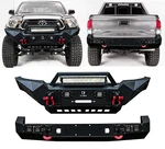 Vijay For 2005-2015 Toyota Tacoma New Front/rear Bumper W/winch Plate&led Lights. Fixed Price $409.99.