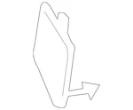 Genuine Nissan Tow Eye Cap 622A1-ZX00H. Fixed Price $6.10.