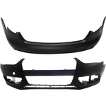 8K0807065AGRU-PFM, 8K5807067GRU New Set Of 2 Bumper Covers Fascias For Audi Pair. Fixed Price $424.36.