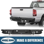 Hooke Road One-piece Steel Rear Bumper W/ Led Lights Fit 06-08 Dodge Ram 1500. Fixed Price $399.99.
