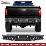 For 2015-2019 Gmc Sierra 2500/3500 Hd Steel Rear Bumper W/d-rings & Sensor Holes. Fixed Price $426.69.