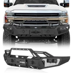 Front Bumper W/ Winch Plate & Lights Fit 2015-2019 Chevy Silverado 2500HD 3500HD. Fixed Price $499.89.