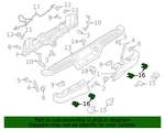 Genuine Ford Parking Aid Sensor Housing FL3Z-15K861-AA. Fixed Price $20.25.