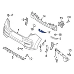 For Kia Soul 2020-2022 86637K0000 Lower Outer Bumper Impact Bar Bracket. Fixed Price $17.74.