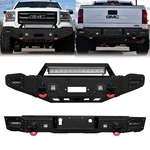 Vijay For 2014-2015 Gmc Sierra 1500 Front/rear Bumper W/winch Plate&led Lights. Fixed Price $449.99.