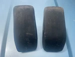 Porsche Rear Guards Pads Bumperettes Pair 92850500603 Original. Fixed Price $79.99.