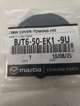 Mazda 3 Hatchback 2014-2016 Right Rear Tow Hook Cover BJT6-50-EK1-9U. Fixed Price $7.00.