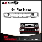 One-piece Front Bumper Face Bar 2015-2017 Ford F-150 Chrome W/fog Light Hole. Fixed Price $270.55.