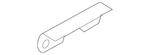 Genuine Audi Insert 4G5-807-251. Fixed Price $23.75.