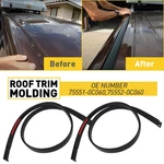 Roof Drip Molding For Tundra 07-21 Crew Max Left & Right 75552-0C060 75551-0C060. Fixed Price $26.59.