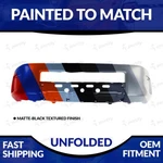 New Painted Match 2007-2014 Toyota Fj Cruiser Unfolded Front Bumper. Fixed Price $215.99.