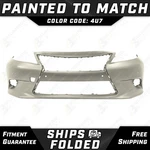 New Painted *4U7 Cashmere* Front Bumper Cover For 2013-2015 Lexus ES300H ES350. Fixed Price $490.99.