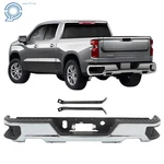 For Chevy Silverado Gmc Sierra 1500 2019-2023 Step Rear Bumper Assembly Chrome. Fixed Price $267.49.