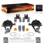 2" Front Spindle 4" Rear Flip Kit For Chevy Silverado Gmc Sierra 1500 2WD 99-06. Fixed Price $279.34.