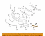 Outer Bumper Trim Molding Rh For 09-10 Hyundai Sonata 865863K710 Genuine Oem. Fixed Price $22.90.