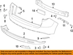 Honda Oem 13-18 Rdx Rear Bumper Components-reinf Beam 71530TX4A00ZZ. Fixed Price $216.72.