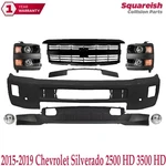 Front Bumper Paintable & Headlights Kit For 2015-19 Chevy Silverado 2500 Hd 3500. Fixed Price $1610.00.