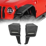 For Jeep Wrangler Jl Gladiator Jt Front Fender Flares W/turn Signals & Led Drls. Fixed Price $359.22.
