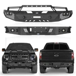 Steel Front Winch Bumper Rear Step W/led Lights For F-150 2009-2014. Fixed Price $549.09.