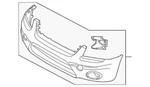 Genuine Ford Bumper Cover 9T1Z-17D957-EB. Fixed Price $708.74.