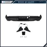 New Primed Steel Black Rear Bumper W/ Park & Dual Exhst For 2019-2024 Ram 1500. Fixed Price $324.35.