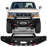 Vijay Front Bumper 1992-1996 Ford F150/F250/F350 W/ Winch Plate &led Lights. Fixed Price $689.99.