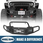 Hooke Road Tubular Front Winch Bumper For 2007-2018 Jeep Wrangler Jk W/d-rings. Fixed Price $299.97.