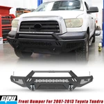 For 2007-2013 Toyota Tundra Powder-coated New Steel Front Bumper With Bull Bar. Fixed Price $581.97.