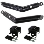 Set Of 4 Bumper Bracket For Gmc Sierra 1500 2007-2013 Front Passenger Side. Fixed Price $162.20.