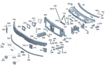 Genuine Mercedes-benz Bracing 214-622-19-00-64. Fixed Price $91.60.