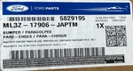 Genuine Ford Bumper ML3Z17906JAPTM. Fixed Price $399.95.