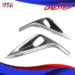 Front Lh+rh Fog Light Trim Cover Chrome Black For Lexus ES350 ES300H 16-18. Fixed Price $29.66.