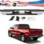 Complete Rear Bumper For 1999-2007 Chevy Silverado Gmc Sierra 1500 2500 Chrome. Fixed Price $89.99.