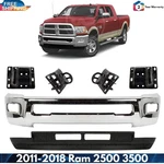 Front Bumper Face Bar Chrome & Lower Valance Kit For 2011-2018 Ram 2500 3500. Fixed Price $699.06.