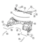 Genuine Mopar Foam Seal Right 68147024AD. Fixed Price $42.13.
