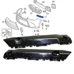 Front Bumper Brackets For 2015-2017 Toyota Camry Left & Right Side 5253506190. Fixed Price $9.99.