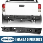 Hooke Road Textured Steel Rear Bumper W/18W Led Light Fit 07-13 Toyota Tundra. Fixed Price $449.90.